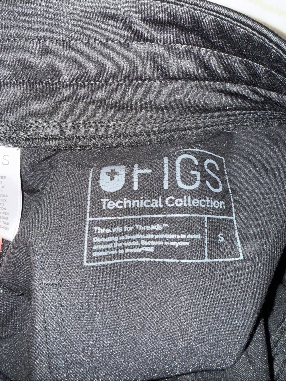 Figs Black Zamora Joggers- Small Regular - Picture 2 of 5